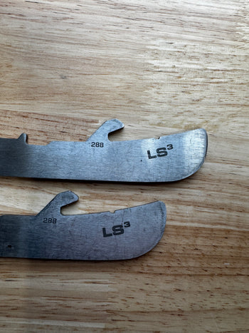 288mm Bauer LS3 NHL Pro Stock Used Steel (Blade/Runner)