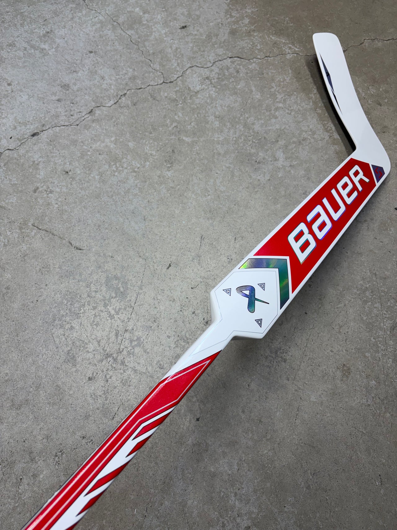 Left Hand 25” Bauer Supreme Shadow Goalie Stick (New) NCAA Prostock