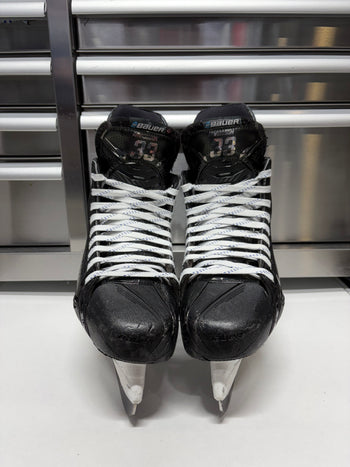 Bauer Vapor Flylite Skate Size 7.5 FIT 1 (Used) BOSTON BRUINS Pro Stock