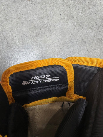 14” CCM HG 97 Arizona Sun Devils￼Hockey Gloves Used