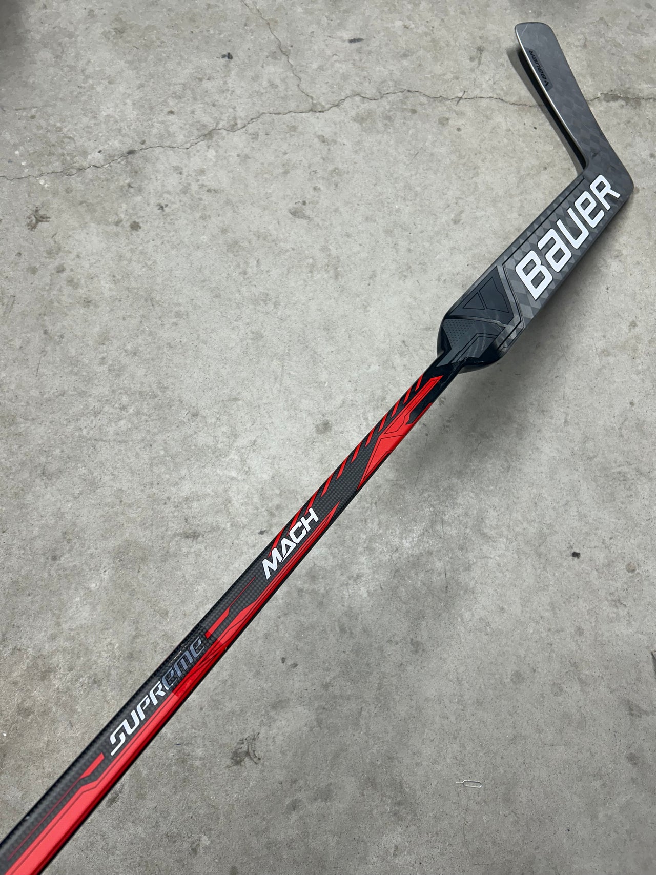 Left Hand 26” Bauer Supreme Mach Pro Goalie Stick New - Joonas Korpisalo
