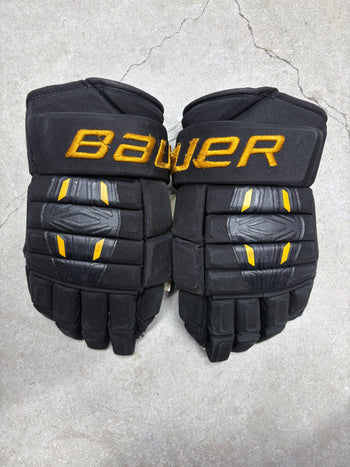 15” Bauer Pro Series NCAA Gloves Pro Stock Used