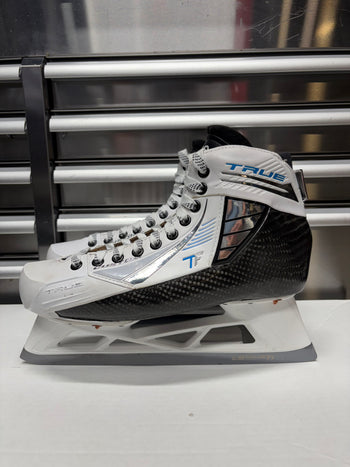 True SVH Two Piece Custom Pro Goalie Skate Size 10 Regular Width (Like New) NHL Pro Stock