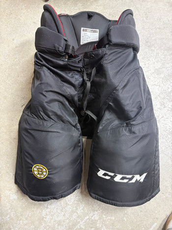 Large CCM HP45 Pro Hockey Pants (Like New) BOSTON BRUINS Pro Stock