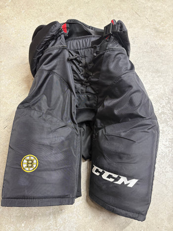 Medium CCM HP45 Pro Hockey Pants (Like New) BOSTON BRUINS Pro Stock