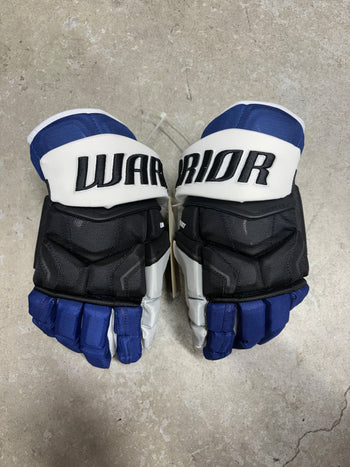 15” Warrior Covert Pro QRE Hockey Gloves (New) Tampa Bay Lightning NHL Pro Stock