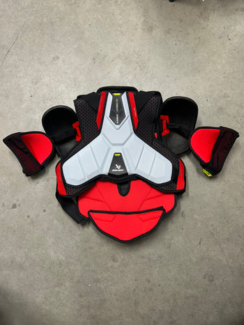 Senior Large Bauer Vapor Hyperlite NHL Pro Stock Shoulder Pads (New) New York Rangers