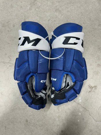 15” CCM HGQL Tampa Bay Lightning Pro Hockey Gloves (Like New)