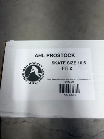 Bauer Supreme UltraSonic Skate Size 10.5 Fit 2 (Used) AHL Pro Stock
