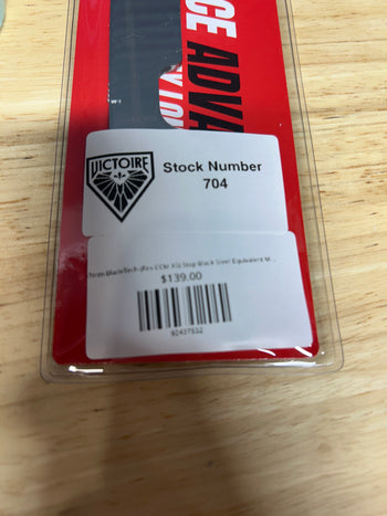 247mm BladeTech (Fits CCM XS) Step Black Steel Equivalent Montreal Victoire Pro Stock