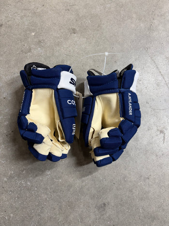 13” Sherwood Code 3 Pro Stock Hockey Gloves Alex Nylander Toronto Maple Leafs New