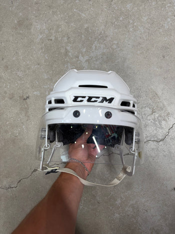 Medium CCM Tacks X OHL Pro Stock Helmet (Like New)