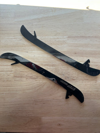 280mm CCM BLACK STEP STEEL Dallas Stars Pro Stock Blade/Runner (Used)