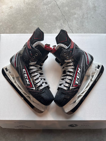 CCM FT2 Pro Skate Used Size 9.5 Regular Width AHL Pro Stock