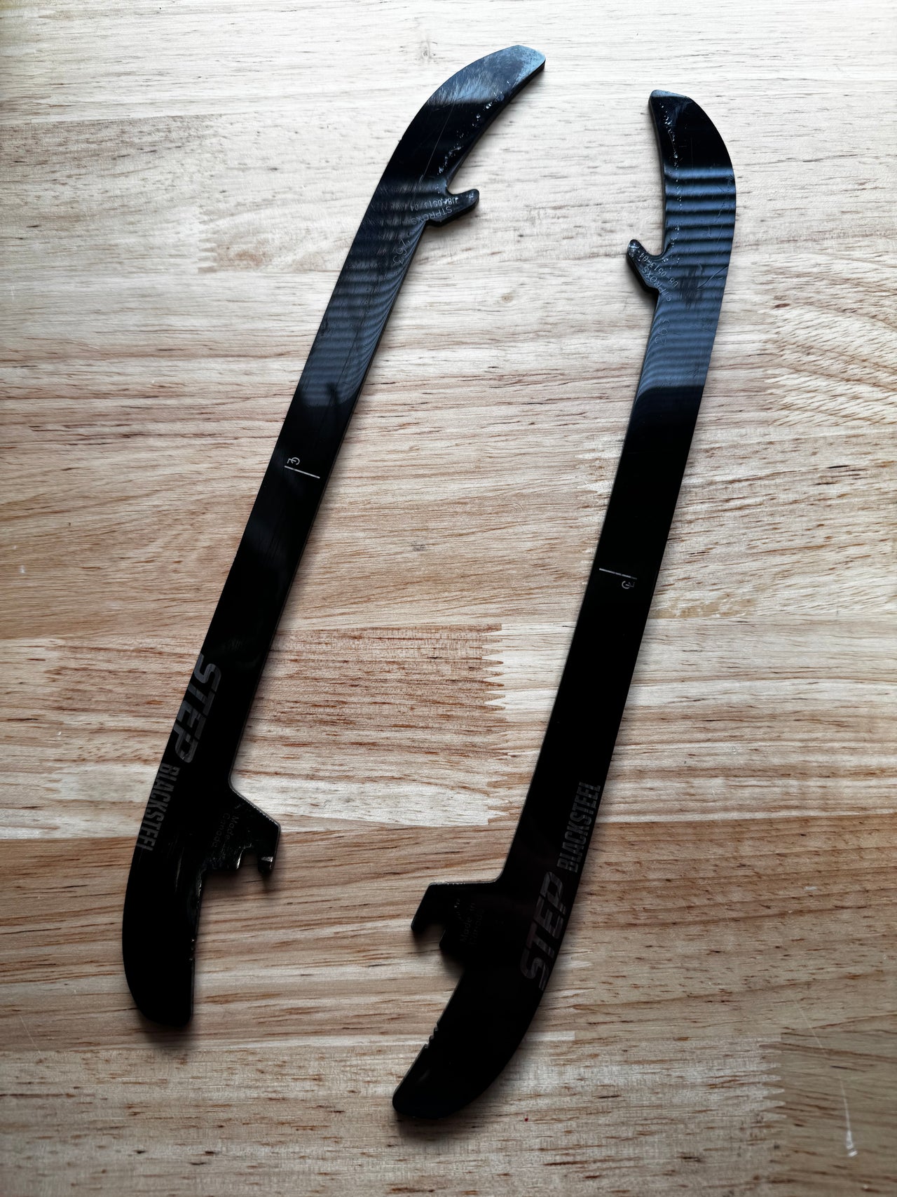 263mm CCM Step BlackSteel Used NHL Pro Stock Steel (Blade/Runner)