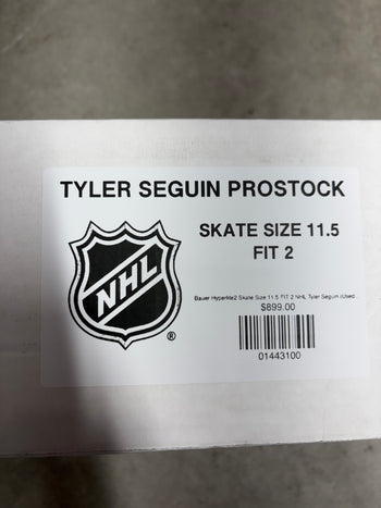 Bauer Hyperlite2 Skate Size 11.5 FIT 2 NHL Tyler Seguin (Used) Pro Stock