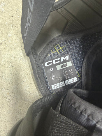 CCM XF Pro SR Large Elbow Pads (New) Pro Stock