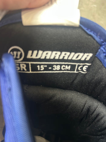 15” Warrior Alpha DX Hockey Gloves Toronto Maple Leafs Pro Stock New