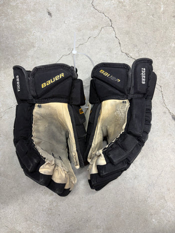 15” Bauer Pro Series NCAA Gloves Pro Stock Used