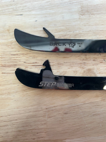 280mm CCM BLACK STEP STEEL Dallas Stars Pro Stock Blade/Runner (Used)