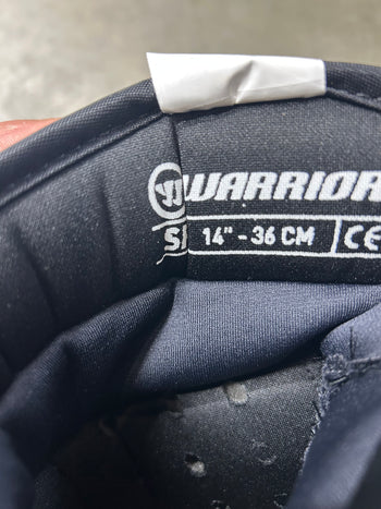 14” Warrior Covert Pro Hockey Gloves (New) Toronto Maple Leafs Pro Stock