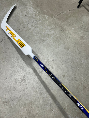 Left Hand 25.5” True 9X3 Catalyst JORDAN BINNINGTON Pro Stock NHL Goalie Stick