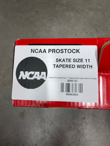 CCM XF Pro Skate Size 11 Tapered Width (New) NCAA Pro Stock
