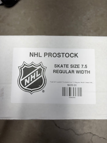 True SVH Custom Pro Skate Size 7.5 Regular Width (New) NHL Pro Stock