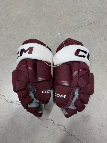 14” CCM HG12PP Arizona Sun Devils Hockey Gloves (New)