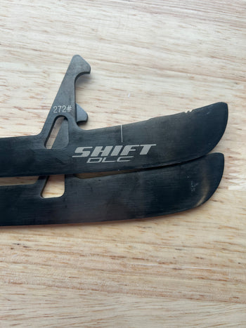 Size 272mm True Shift DLC BlackSteel Used NHL Pro Stock Steel (Blade/Runner)