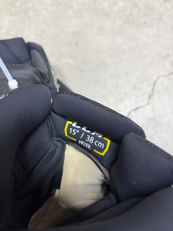 15” CCM HGTK Hockey Gloves (New) Pittsburgh Penguin Pro Stock