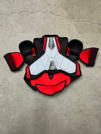 Senior Large Bauer Vapor Hyperlite NHL Pro Stock Shoulder Pads (New) Columbus Blue Jackets