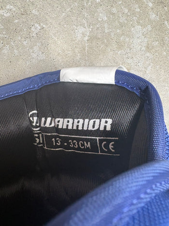 13” Warrior Covert Pro QRE Hockey Gloves (New) Toronto Maple Leafs NHL Pro Stock