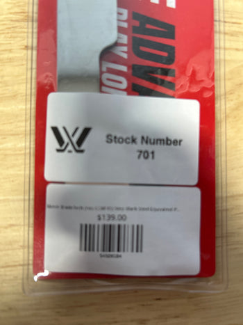 238mm BladeTech (Fits CCM XS) Step Black Steel Equivalent PWHL Pro Stock (New)