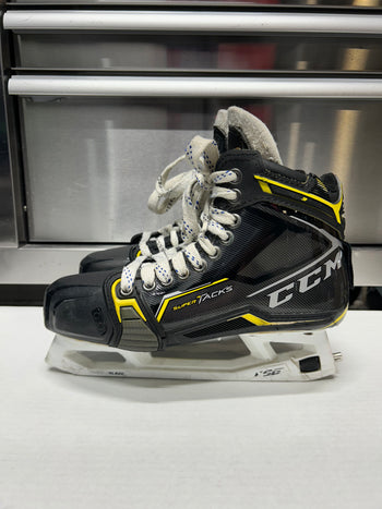 CCM AS3 Pro Goalie Skate Used Size 6.5 Regular Width NHL Pro Stock