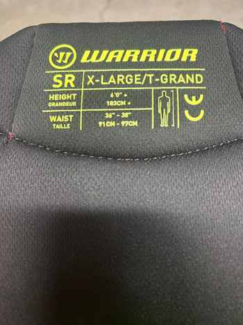 Senior X-Large Warrior Alpha Pro Hockey Pants (New) New York Rangers Pro Stock