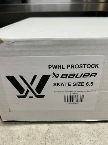 Bauer Supreme Mach Skate Size 6.5 PWHL Pro Stock (Used)