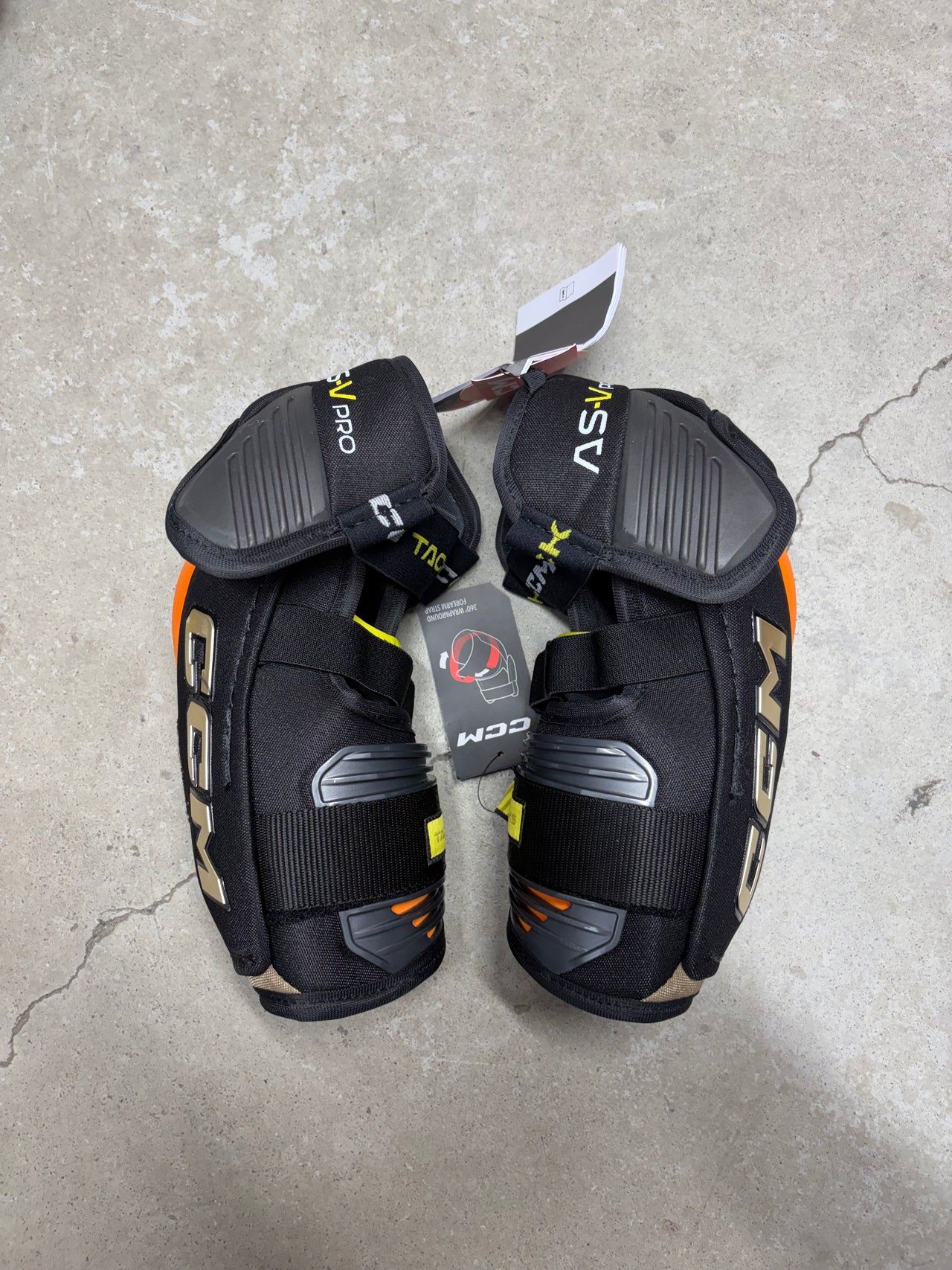 CCM AS-V Pro SR Medium Elbow Pads (New) Pro Stock