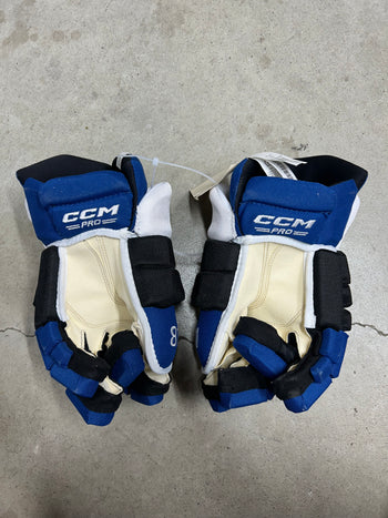 15” CCM Pro Tampa Bay Lightning Reverse Retro Erik Cernak Hockey Gloves (New)