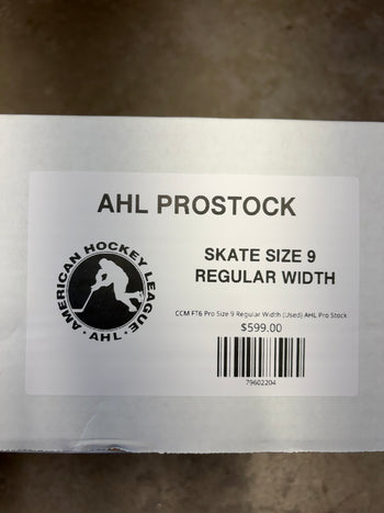 CCM FT6 Pro Size 9 Regular Width (Used) AHL Pro Stock