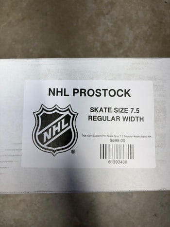 True SVH Custom Pro Skate Size 7.5 Regular Width (New) NHL Pro Stock