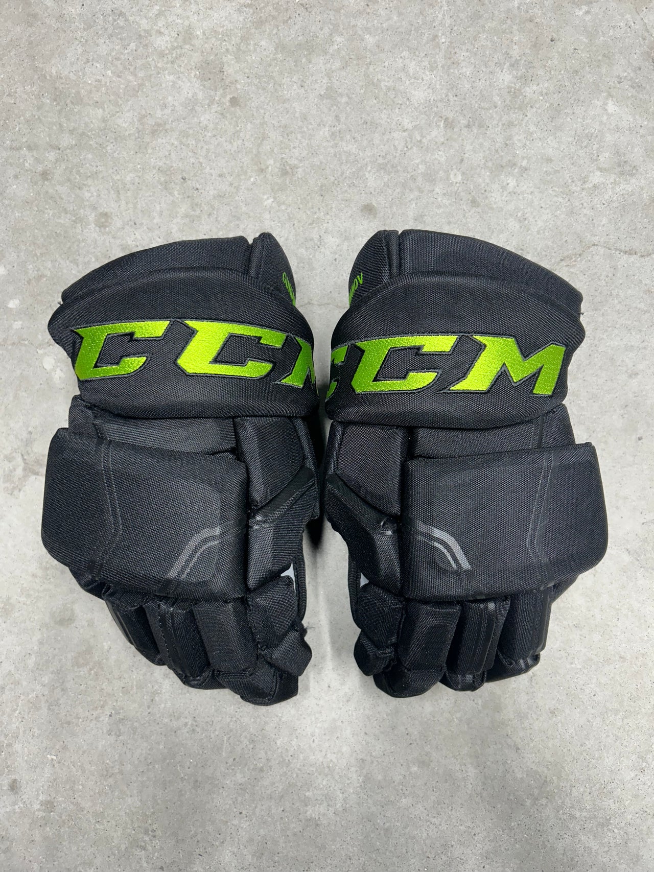 14” CCM HGQL Dallas Stars Dennis Gurianov Pro Hockey Gloves (New)