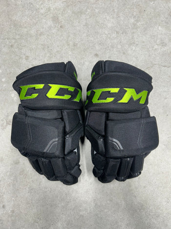 14” CCM HGQL Dallas Stars Dennis Gurianov Pro Hockey Gloves (New)