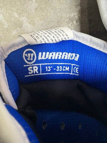 15” Warrior Covert Pro QRE Hockey Gloves (New) Tampa Bay Lightning NHL Pro Stock
