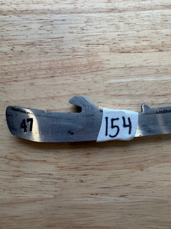 288mm Bauer LS Pulse  SS NHL Pro Stock Used Steel (Blade/Runner)