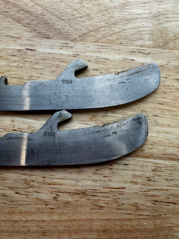 288mm Bauer LS3 NHL Pro Stock Used Steel (Blade/Runner)