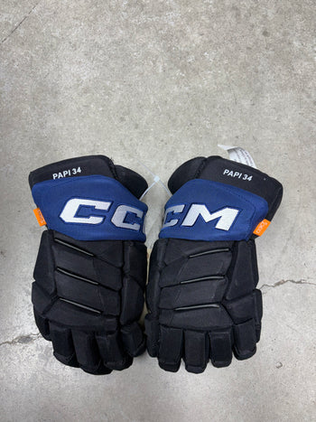 14” CCM Pro Toronto Maple Leafs Auston Mattews Pro Stock Gloves (New)