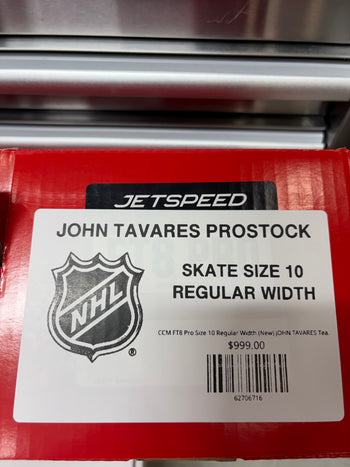 CCM FT8 Pro Size 10 Regular Width (New) JOHN TAVARES Team Canada Pro Stock