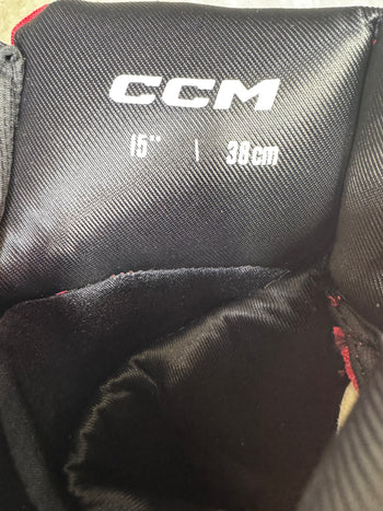 15” CCM Pro Stock NCAA Hockey Gloves (New)