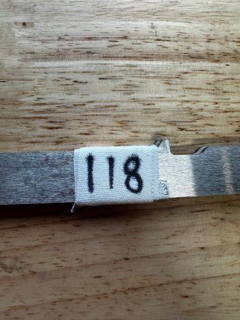 296mm Bauer LS2 NHL Pro Stock Used Steel (Blade/Runner)